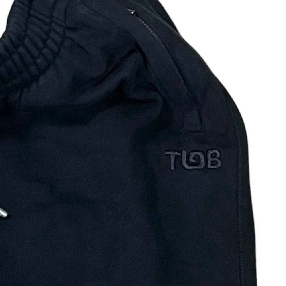 That Gorilla Brand TGB Joggers Mens S Black Organic Cotton Heavyweight Lifestyle
